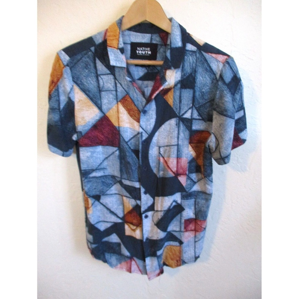 Native Youth Casual Shirt Size Small
